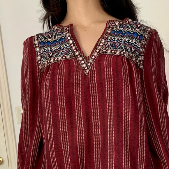 Colourful Embroidered Blouse - Picture 5 of 5